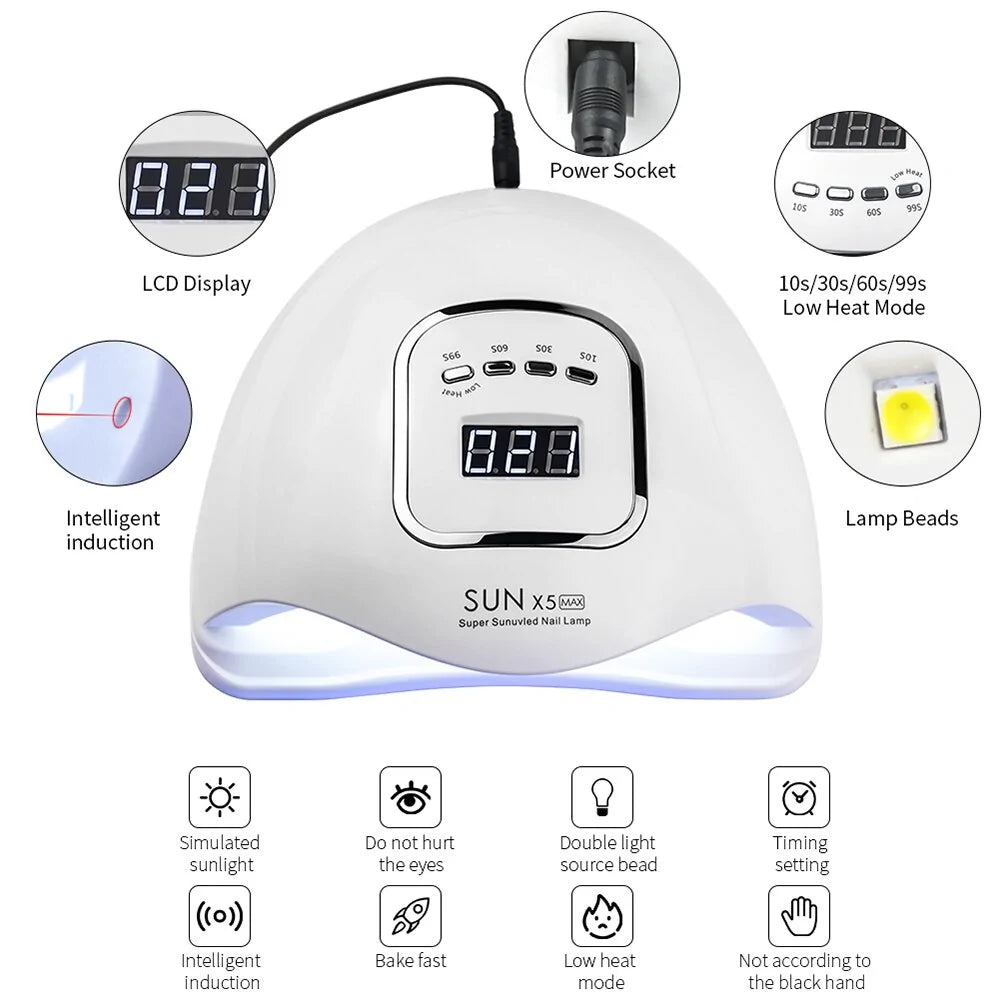 LED UV Ice Lamp Nail Dryer